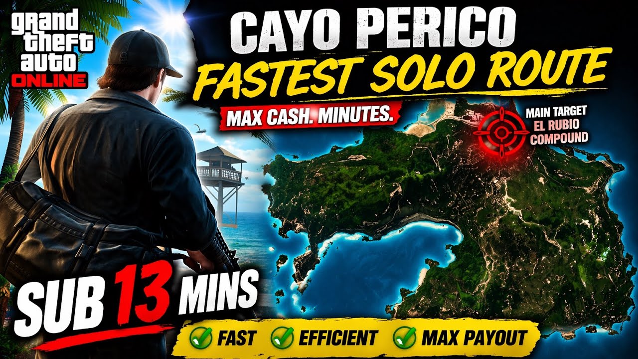 Fastest Solo Cayo Perico Route!