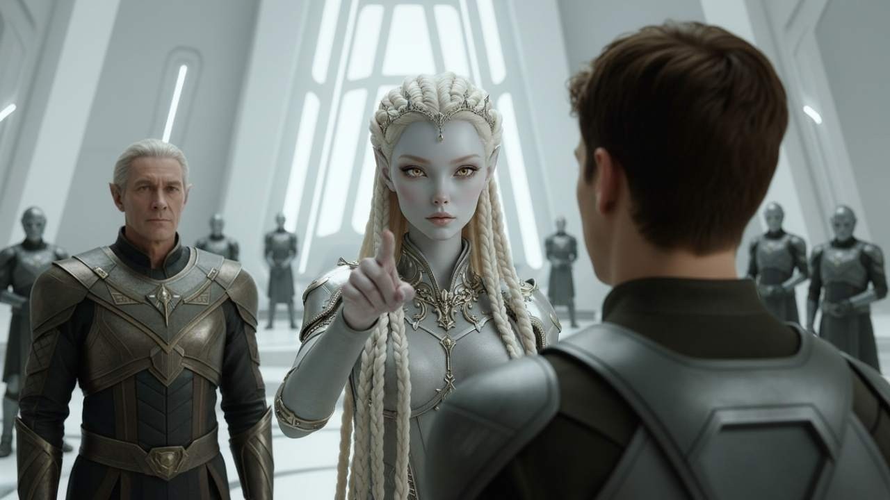 The Alien Princess Chose the Silent Human Soldier as Her Prize — No One Understood Why