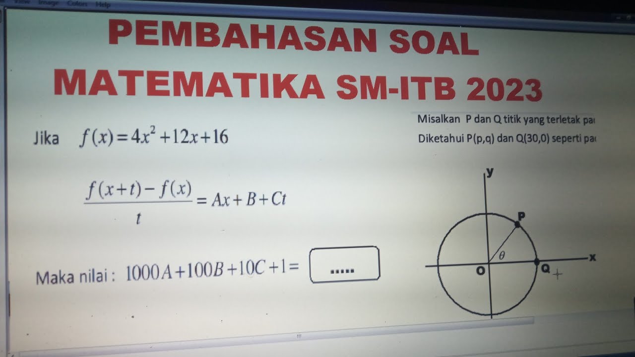 SM-ITB 2023