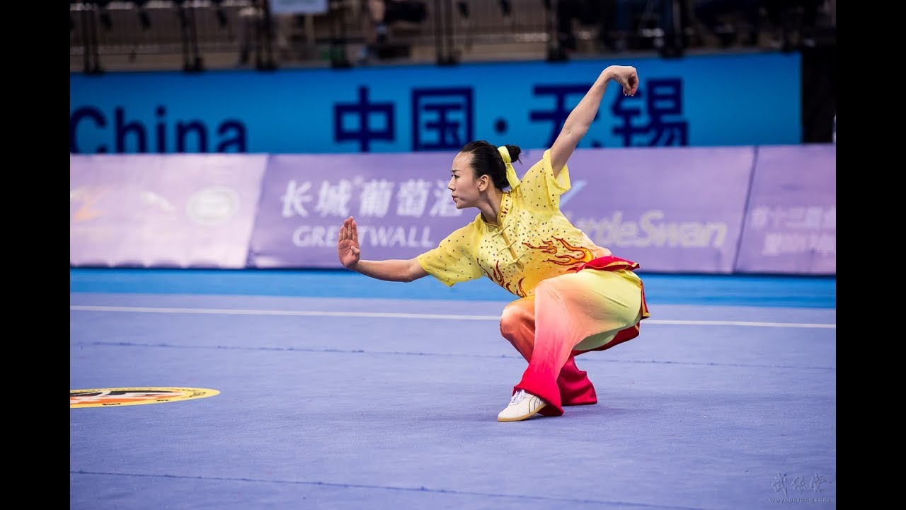 Women's Changquan 女子长拳 第1名 河北队 阚文聪 9.70分 he bei kan wen chong 2017年全国武术套路锦标赛