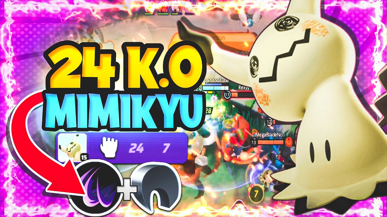 Shadow Claw Mimikyu Is Unstoppable | Pokemon Unite
