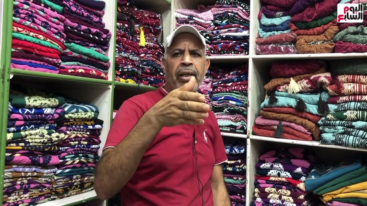 عبايات كرداسة.. أصل الجلابية الحريمي وقبلة السائحين مشهورة فى العالم كله وأسعارها بتبداء من 100 جنيه
