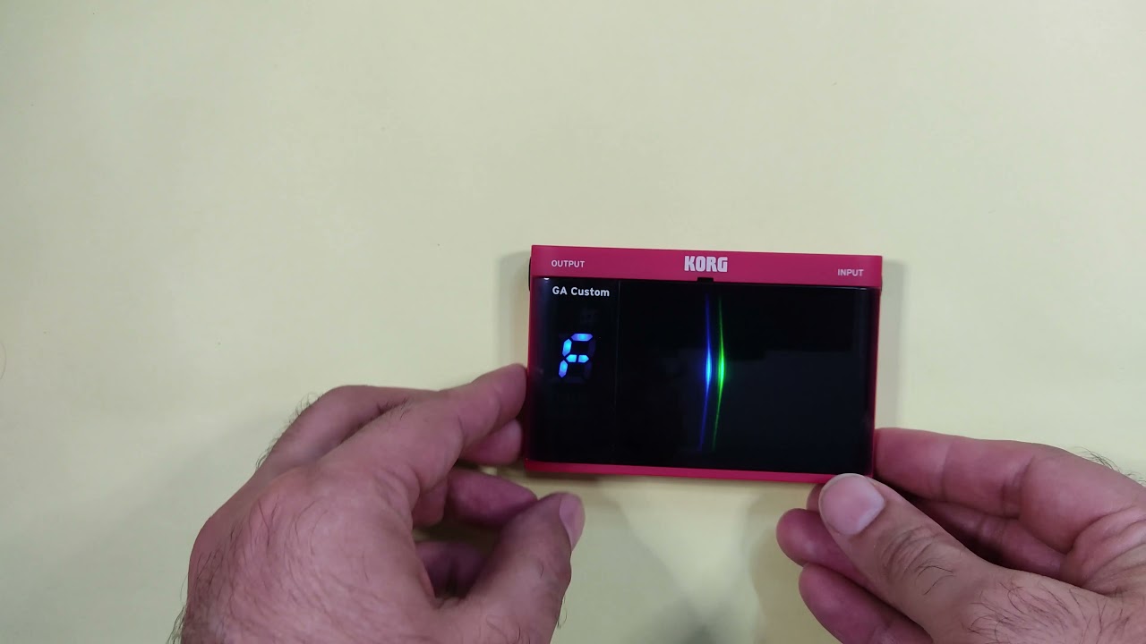 KORG GA - CS CUSTOM Chromatic Tuner GA - CS تیونر کرگ مدل