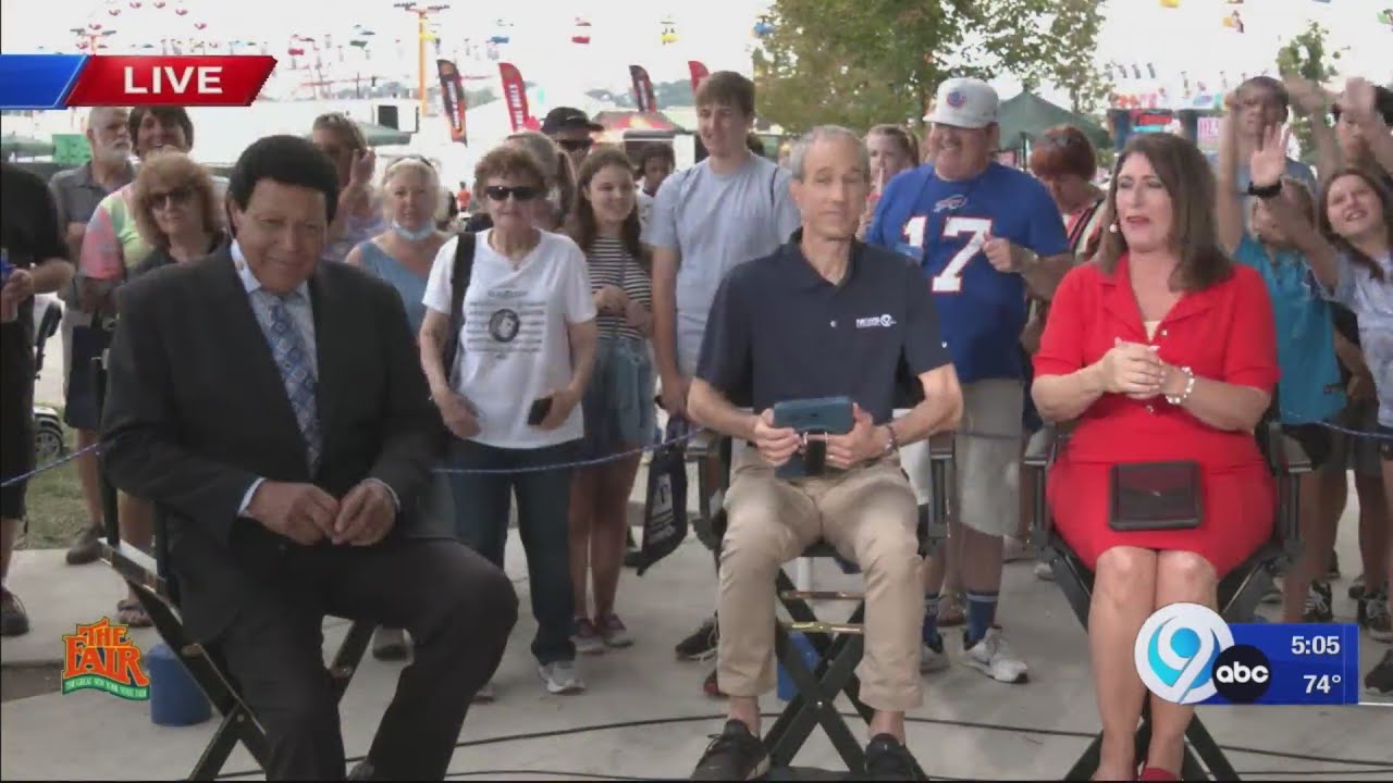 LIVE: Chubby Checker joins NewsChannel 9 at NYS Fair
