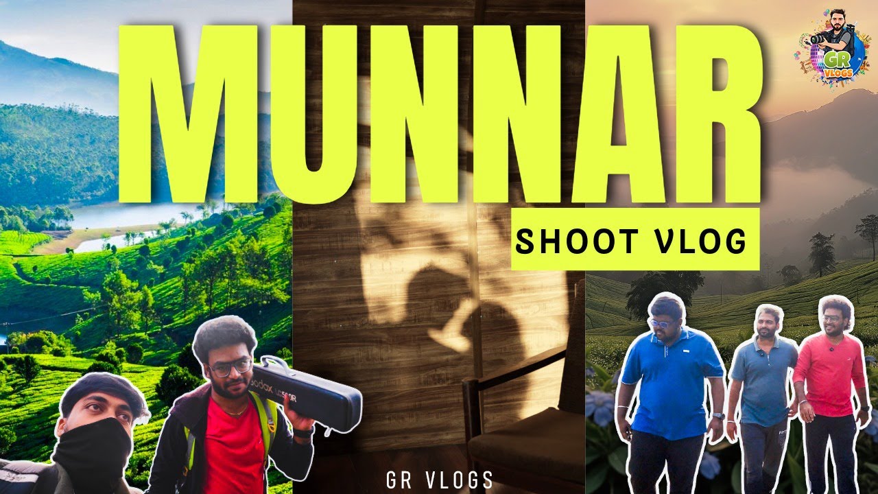 இவரு தான் எங்க பால சார் 😎 | Munnar shoot vlog | Ep - 1