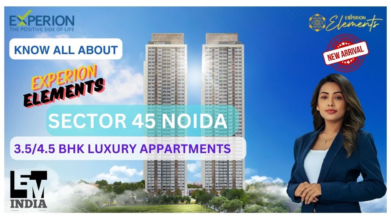 Central Noida to witness the awesome residential project by a Experion developer.#estatemasters