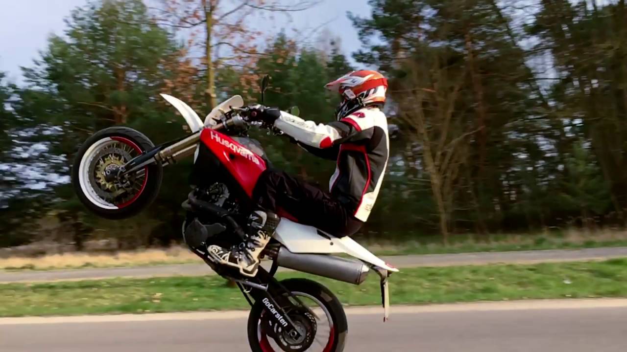 This is just a warm up - Husqvarna Supermoto 610