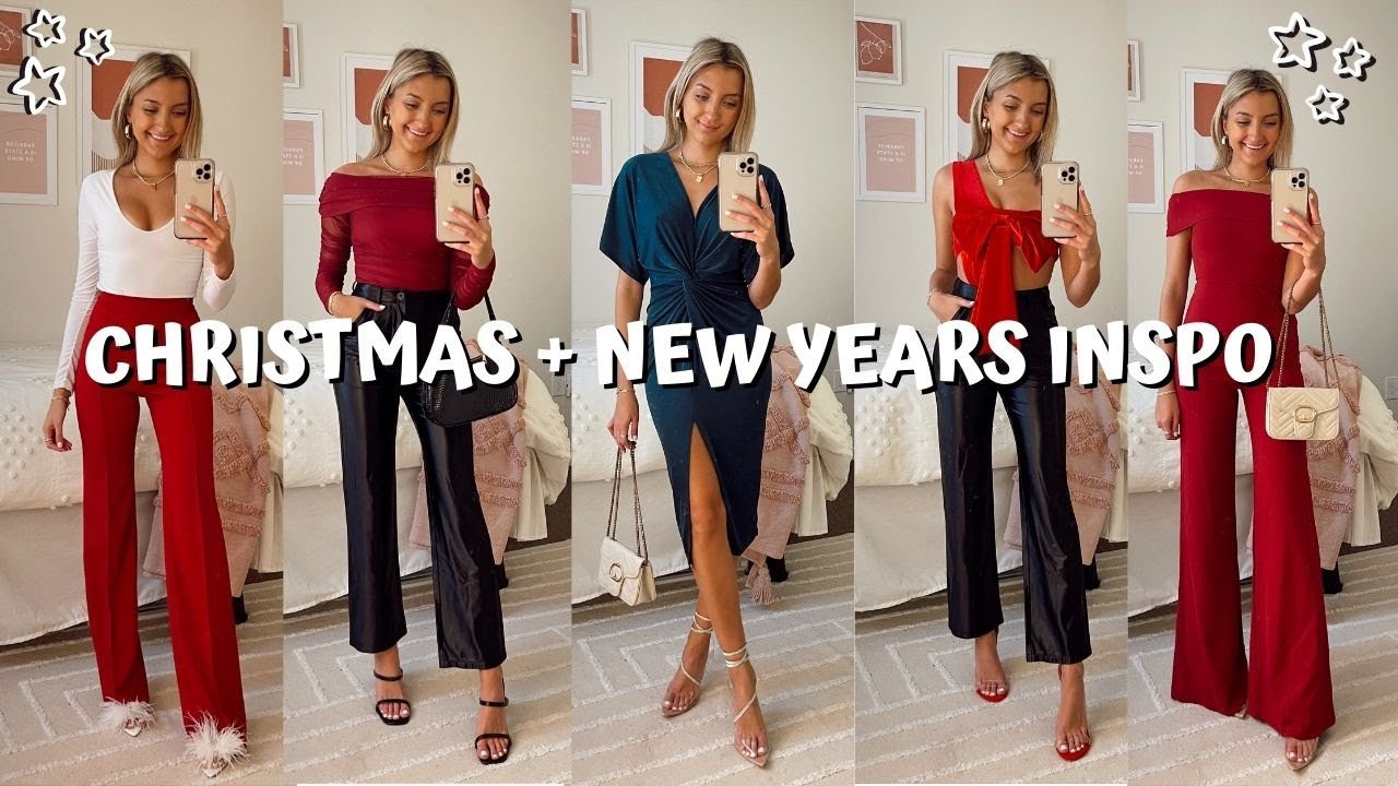HUGE HOLIDAY TRY ON HAUL PART 2 // Christmas + New Years outfit inspo from Fashion Nova