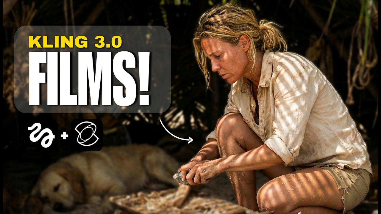 I Created a Hollywood Short Film With Kling 3.0 (This Is Insane!)