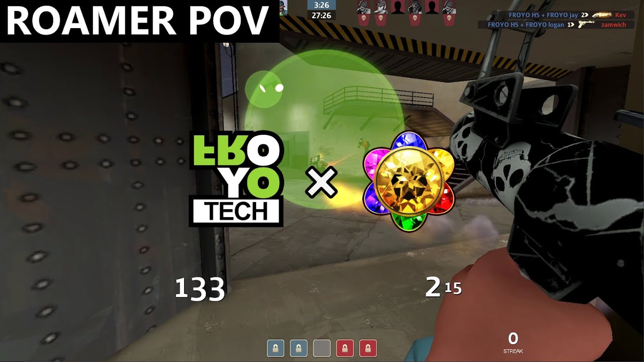 RGL Invite S12 Playoffs SEMIFINALS Map 2: FROYO roamer POV vs THE COVENANT | Metalworks