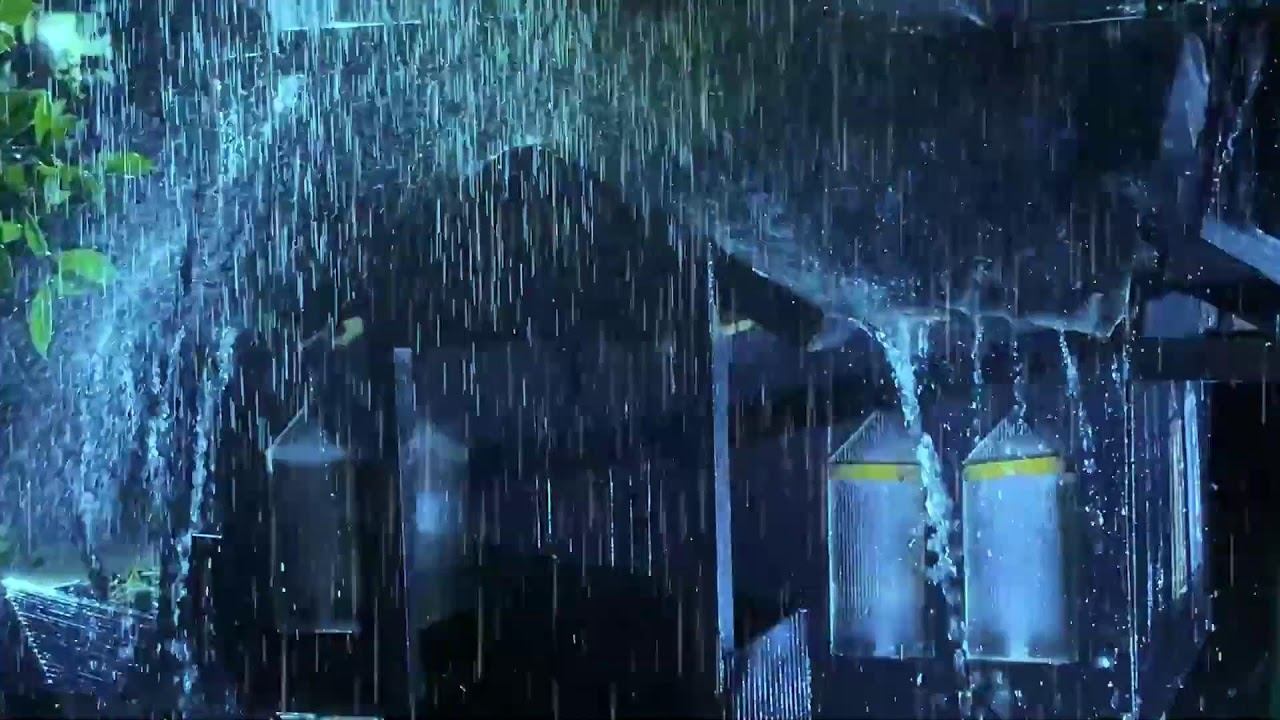 Cure Sleepless Nights with Heavy Rain and Thunder Sounds
