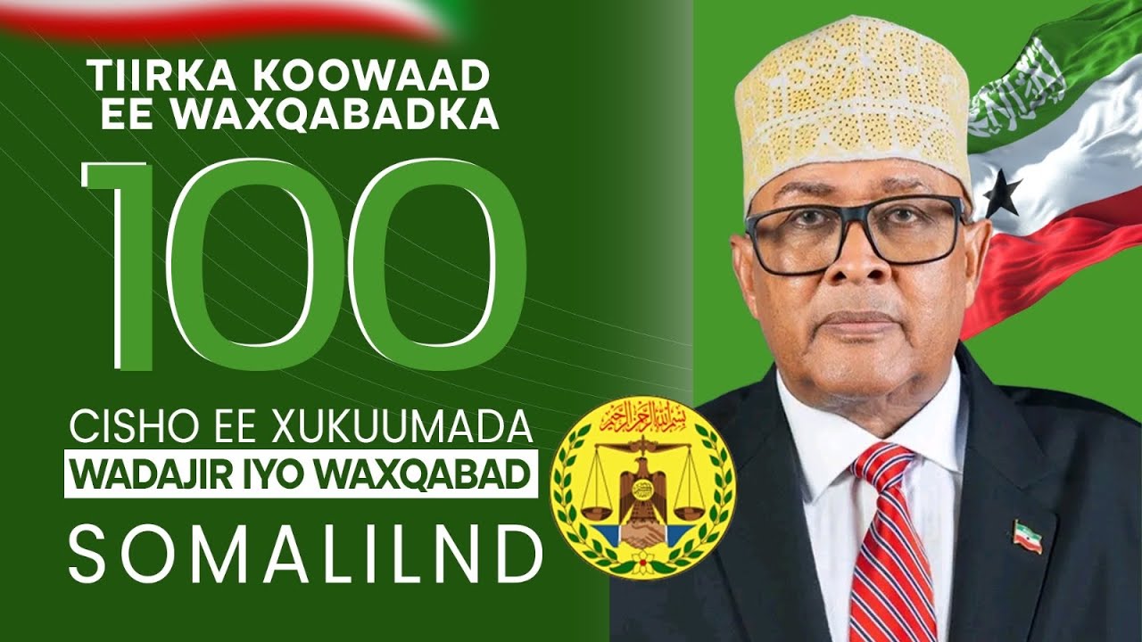 Xukumada Somaliland ee 100 jirsatay oo soo bandhigtay Waxqabadkeeda 100 Maalmood