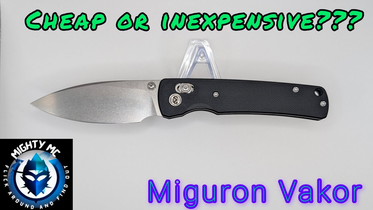 Miguron Vakor... crazy lightweight EDC.