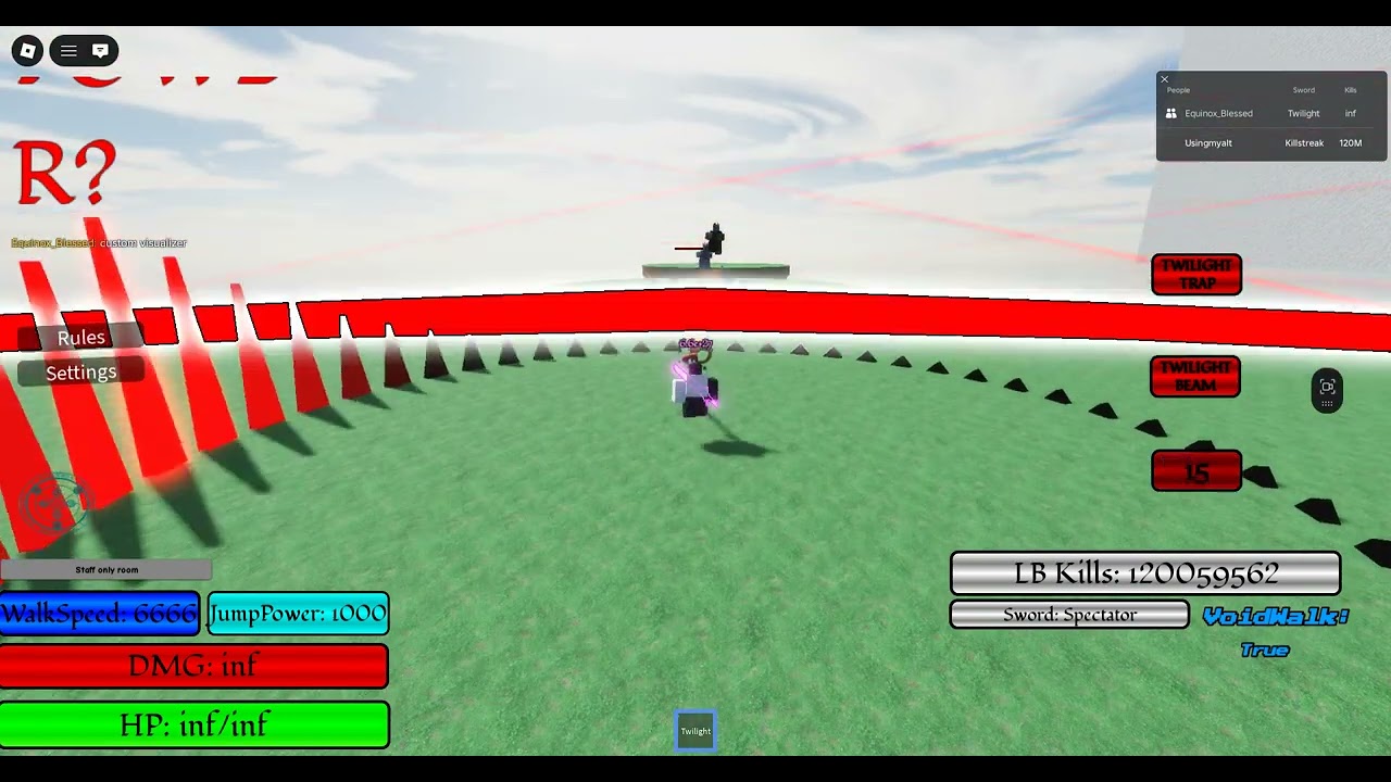 Twilight Reshowcaseo With Equinox (A Unique Killstreak World V2)