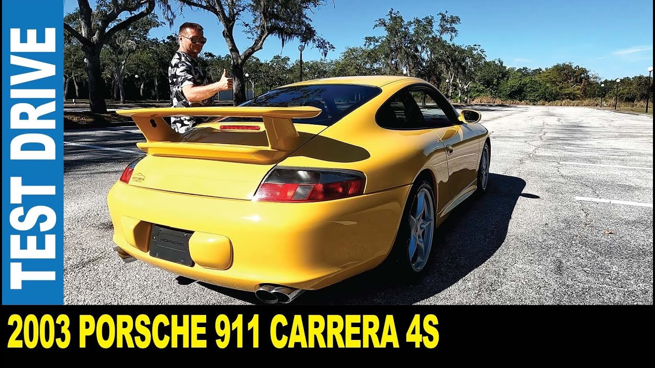 Porsche 911 Carrera 4S AWD 2003 года с механической коробкой передач Шины Pirelli | Джарек в Клир...