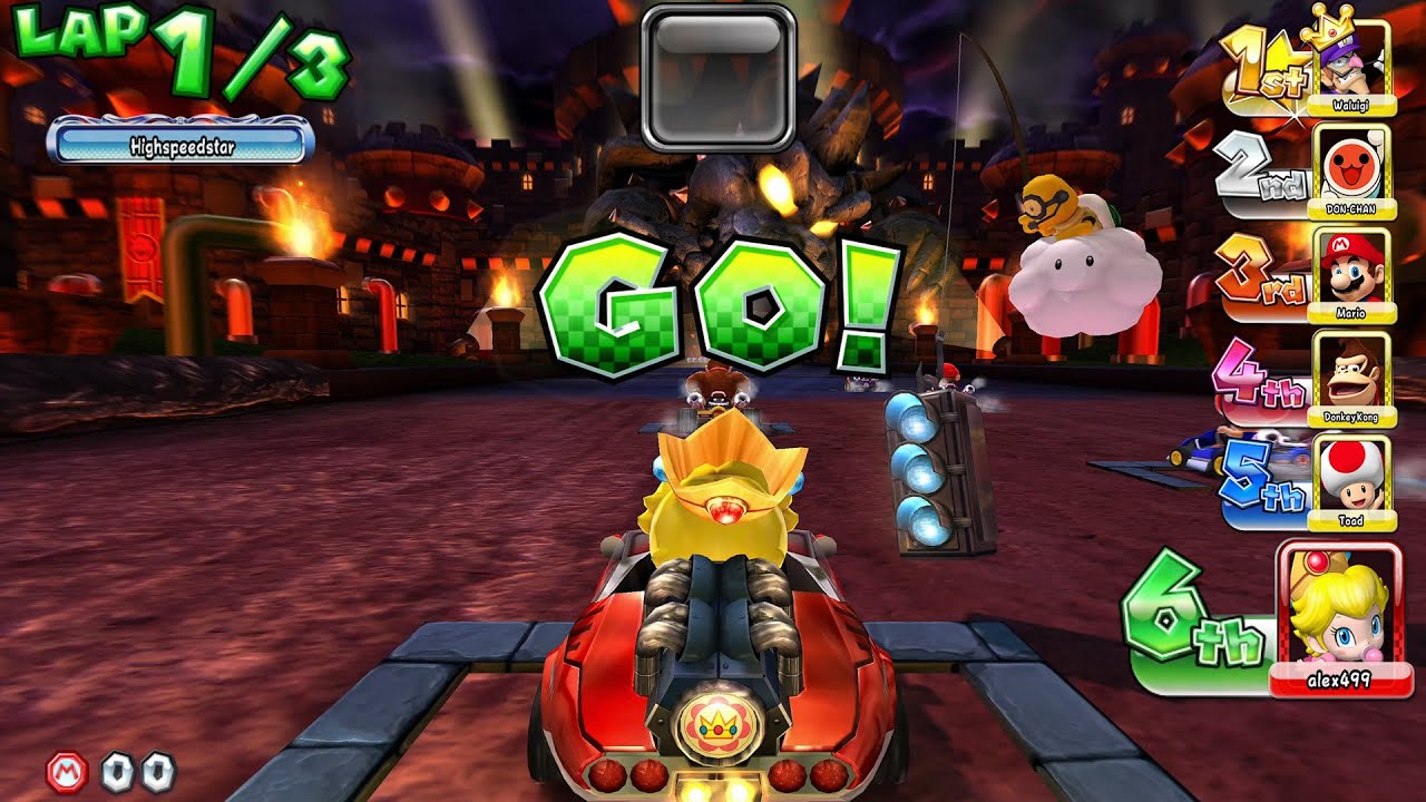Mario Kart Arcade GP DX 1.18 (English) - Bowser Cup (Master Difficulty ) Battle Races | UHD