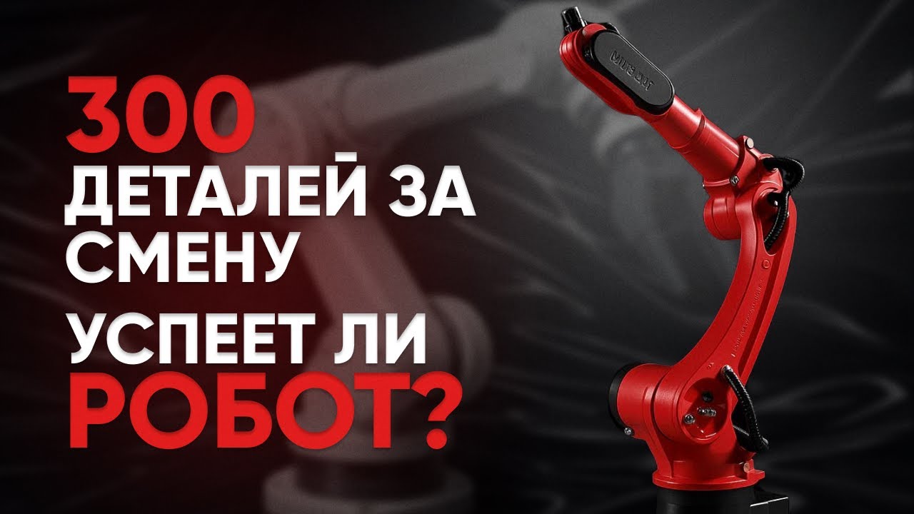 СВАРОЧНЫЙ РОБОТ | ПЕРВЫЙ ЗАПУСК В ДЕЙСТВИИ