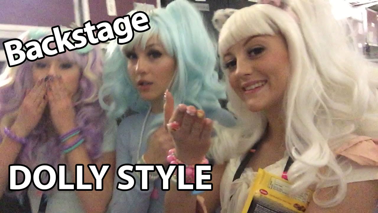 Dolly Style visar runt back stage på Melodifestivalen 2015
