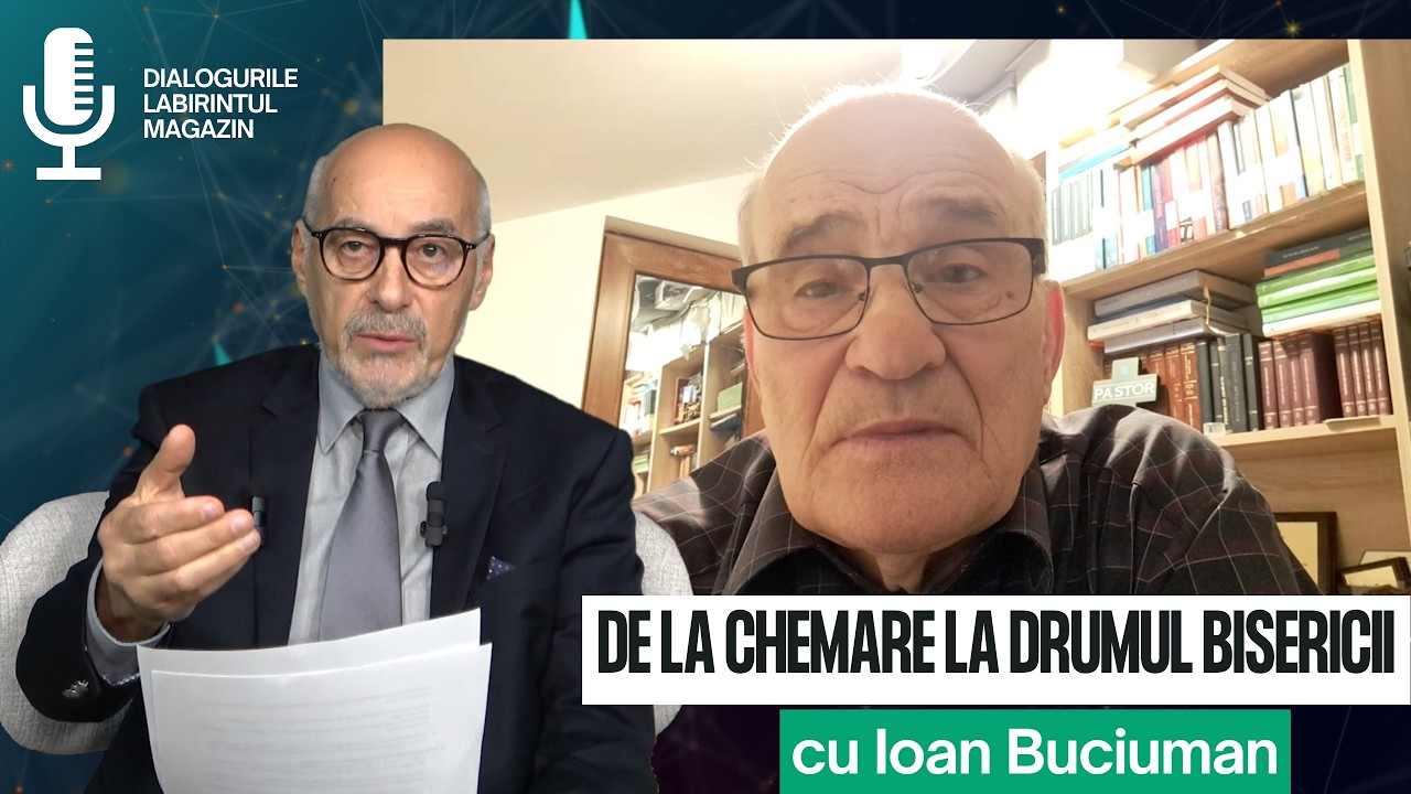 🌀 Ioan Buciuman în dialog cu Ștefan Bratosin🕊️ De la chemare la drumul Bisericii