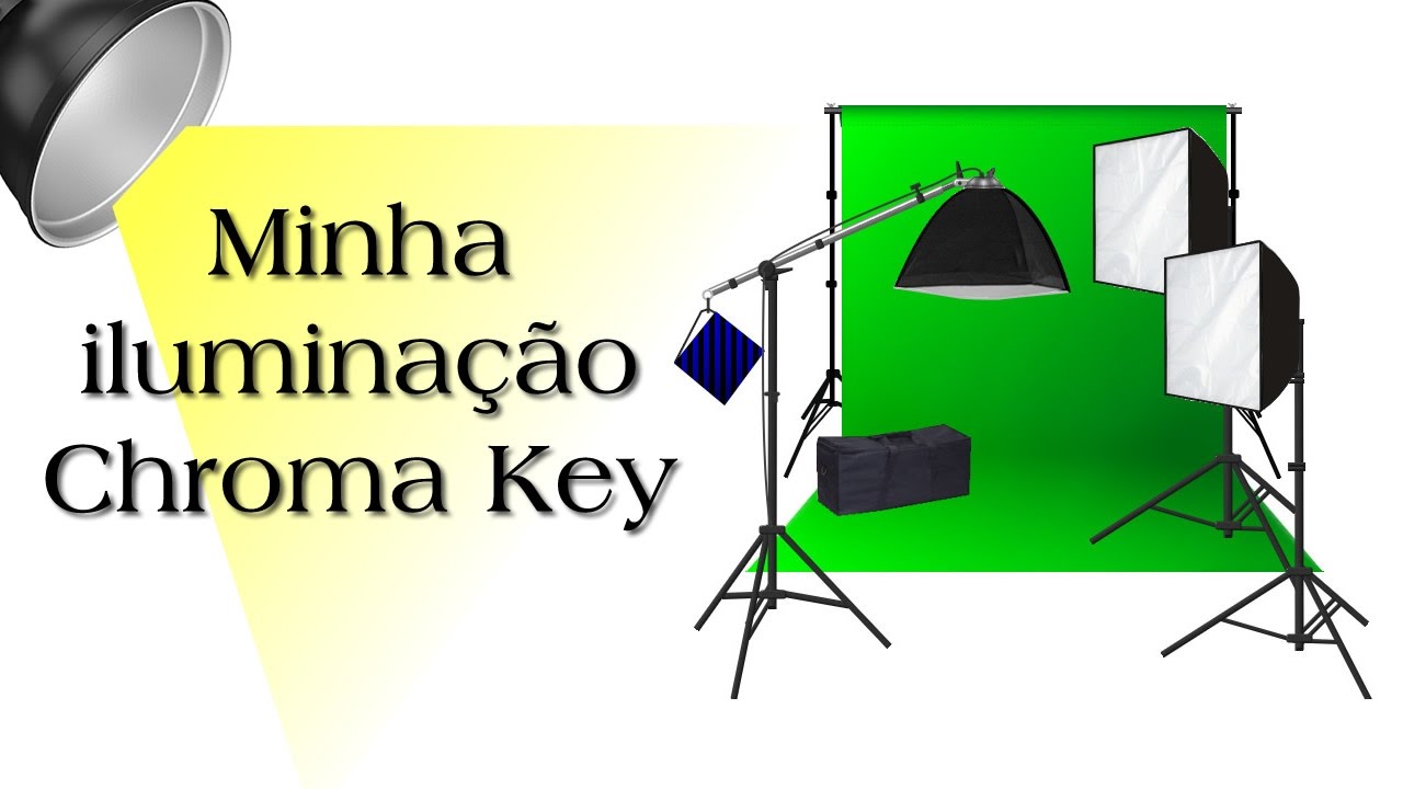Minha iluminação Chroma Key