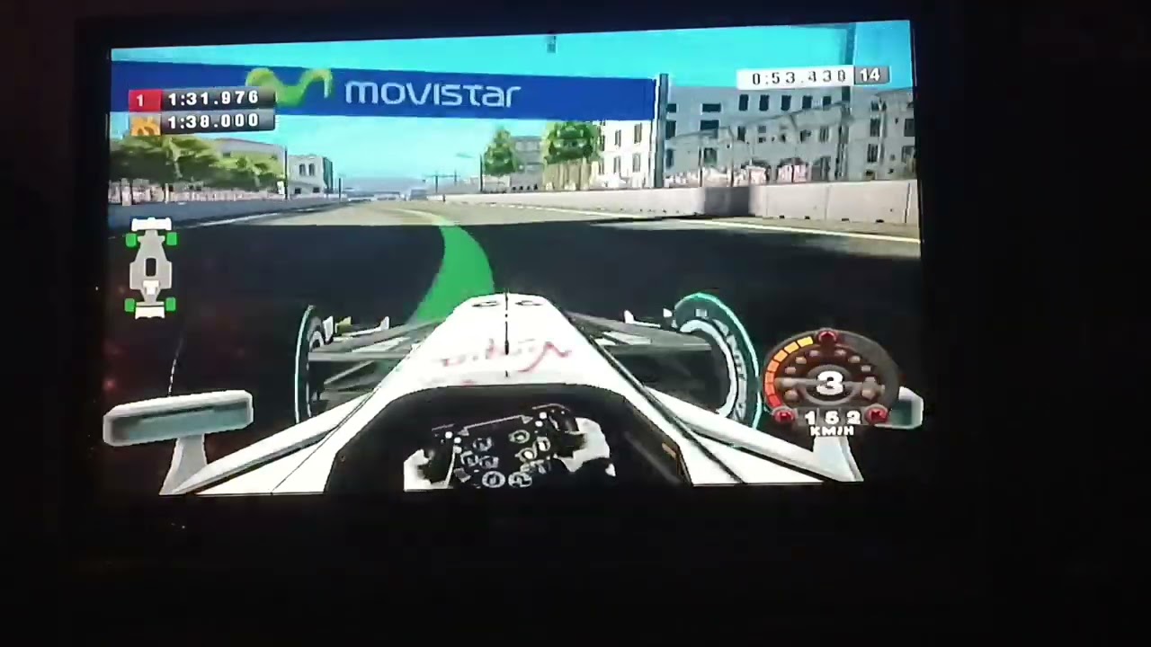 F1 2009 Wii Valencia *WORLD RECORD* 1:31.524