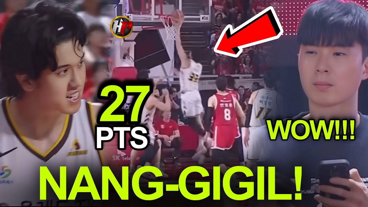 PINAG-TATRASH TALK ANG MGA KORYANO! Halimaw parin si Tamayo! Bumilib ang NBA prospect ng Korea!