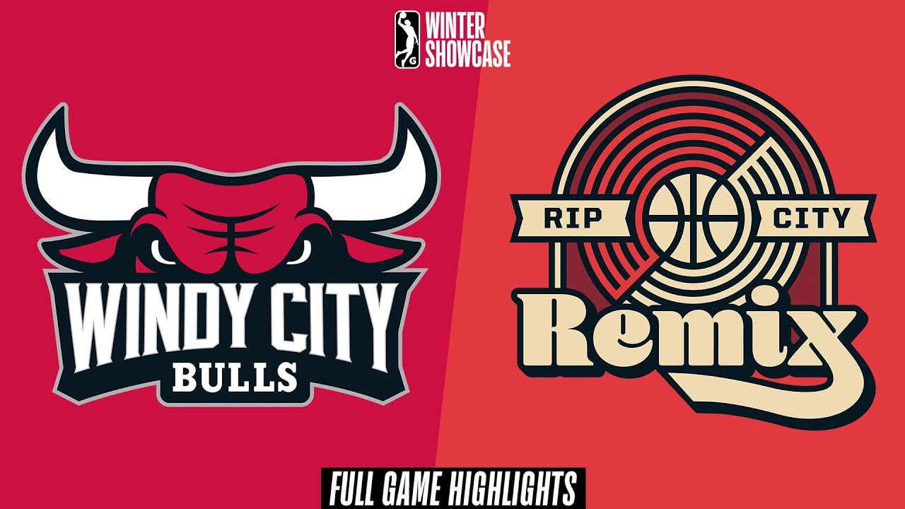 Windy City Bulls vs. Rip City Remix - Winter Showcase Game Highlights