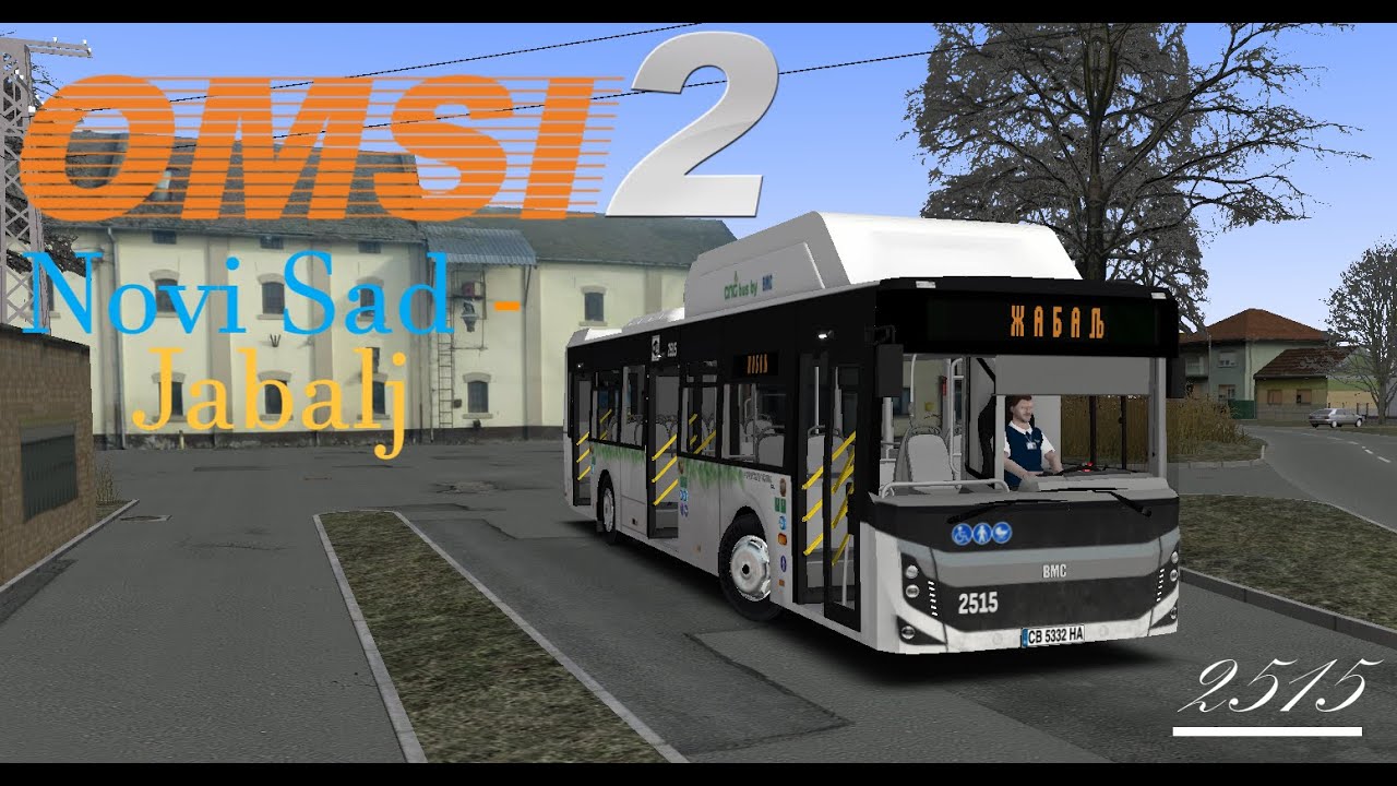 | OMSI 2 | Novi Sad - Jabalj Intercity line | BMC Procity 12 CNG 2515
