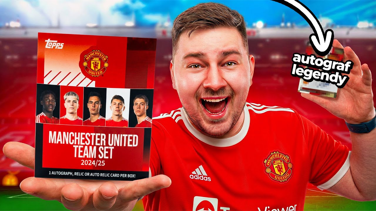 CO ZA FART! TRAFIŁEM AUTOGRAF LEGENDY! BOX MANCHESTERU UNITED!