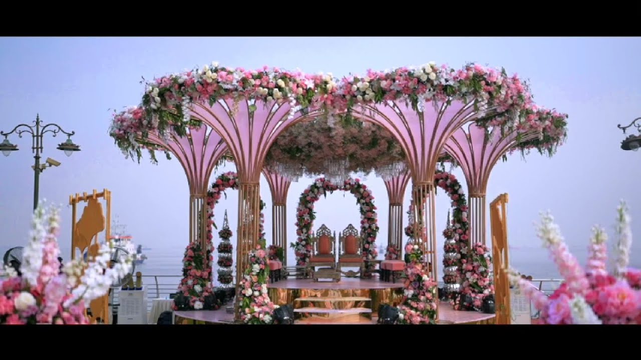 Yasha & Rahil's grand lakeside wedding!