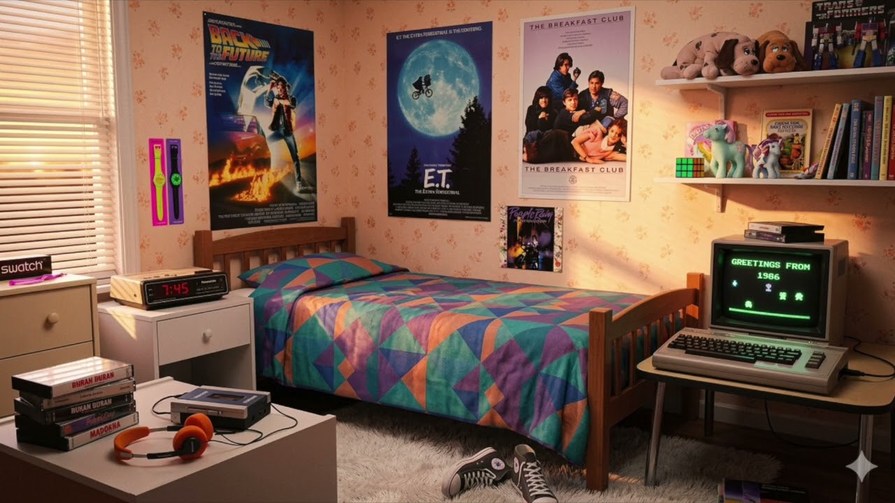 80's Bedroom screensaver
