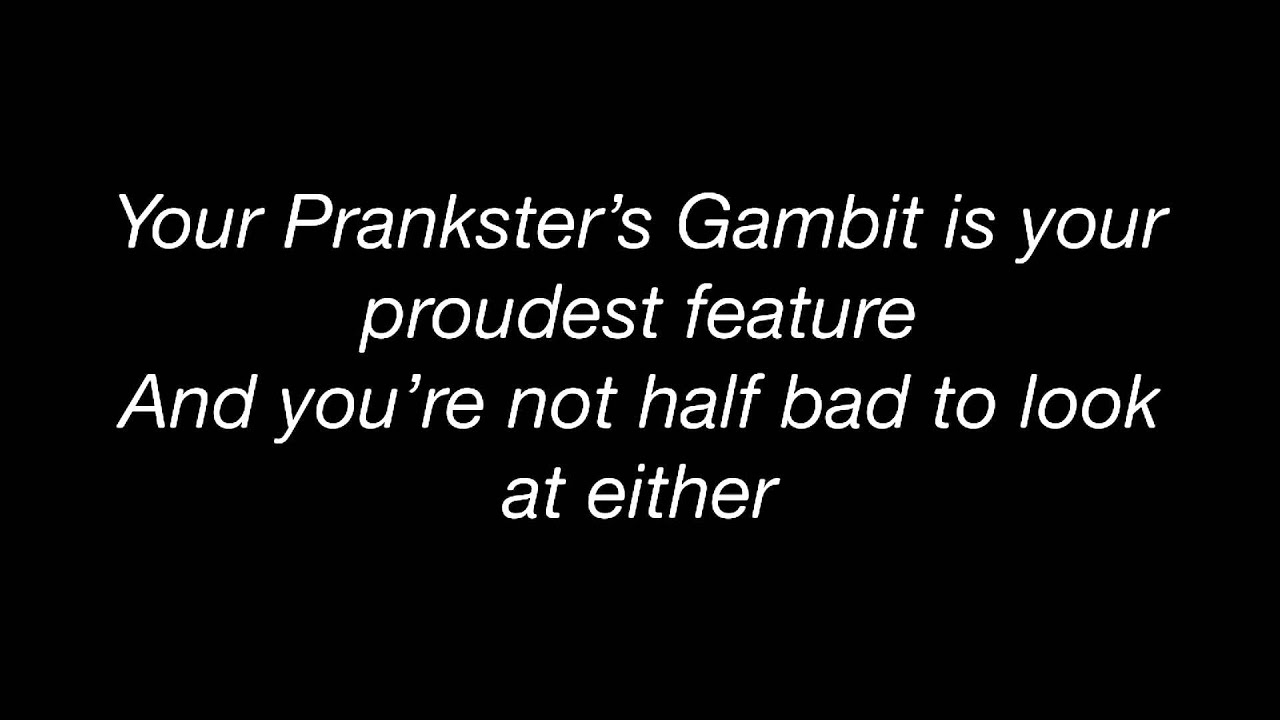 【Broadway Karkat】Moonlight Tsundere — Lyrics