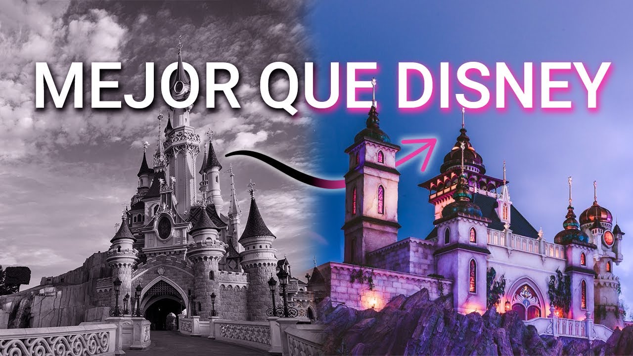 Las 3 mejores alternativas a DISNEYLAND PARIS🏰