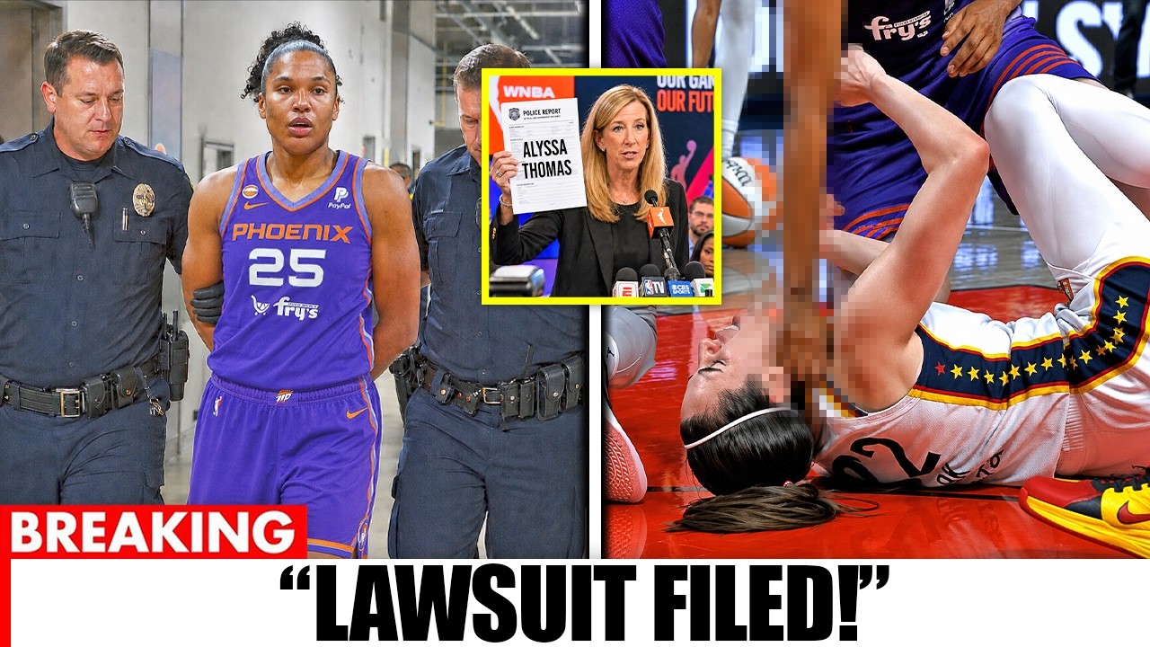 В WNBA направлен полицейский протокол после того, как Алисса Томас сделала ЭТО с Кейтлин Кларк, н...