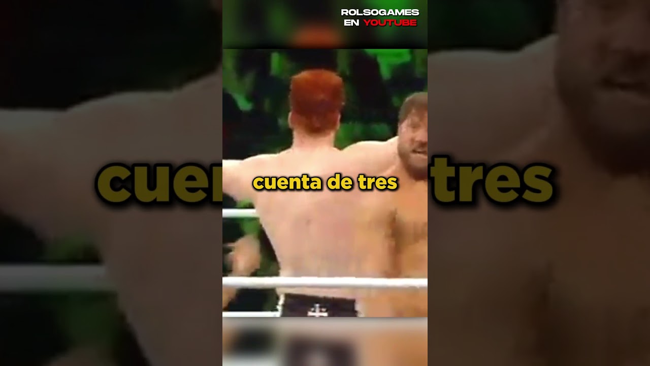 Este luchador perdi&oacute; el control en un combate de WWE 😂 #shorts