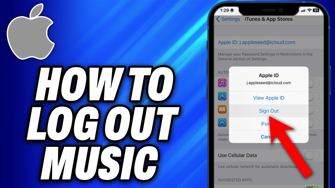 How To Log Out Of Apple Music - Easy Fix