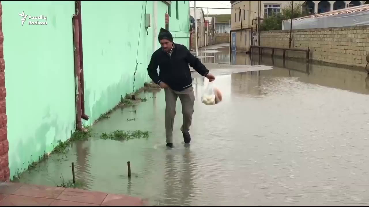 Zire qesebesi yagisdan sonra