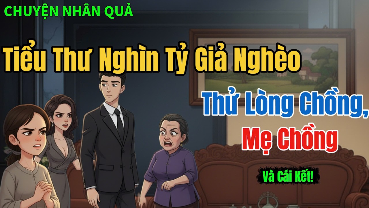 Tiểu Thư Giả Nghèo Thử Lòng Chồng, Mẹ Chồng - Và Cái Kết | Chuyện Nhân Quả