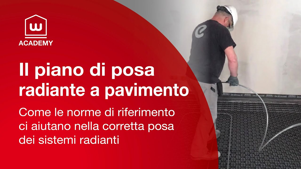 Sistema RADIANTE a PAVIMENTO: tutto quello che devi sapere sulla CORRETTA POSA