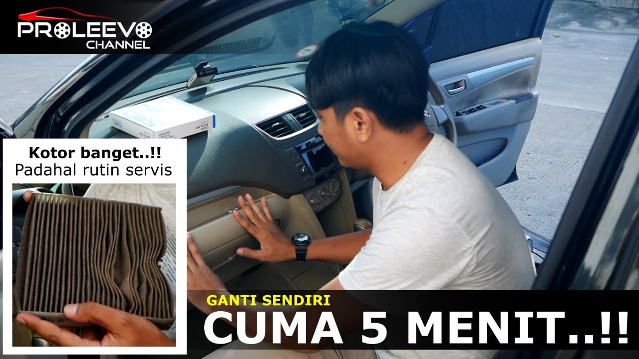 Cara Ganti Filter AC/ Kabin Suzuki Ertiga (Tutorial)