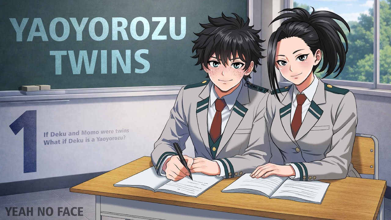 YAOYOROZU TWINS | PART 1 | If Izuku was Momo's Twin | #bakudeku | | MHA Texting Story