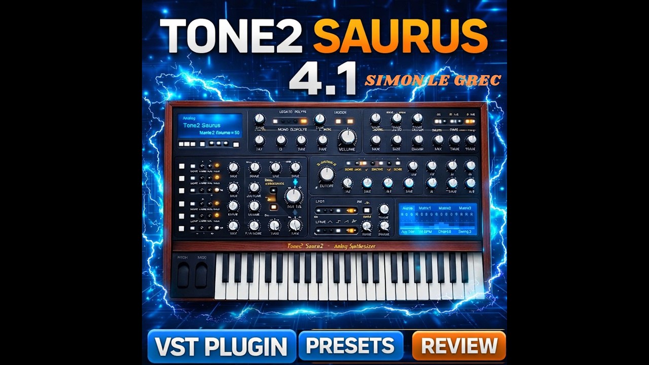 Tone2 Saurus 4.1 – Powerful Analog Sound Just Got Better