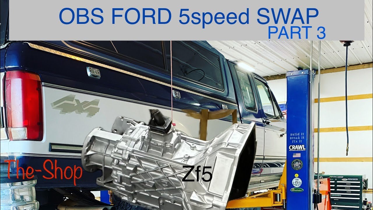 OBS Ford zf5 Swap part 3 FINISHED!!!