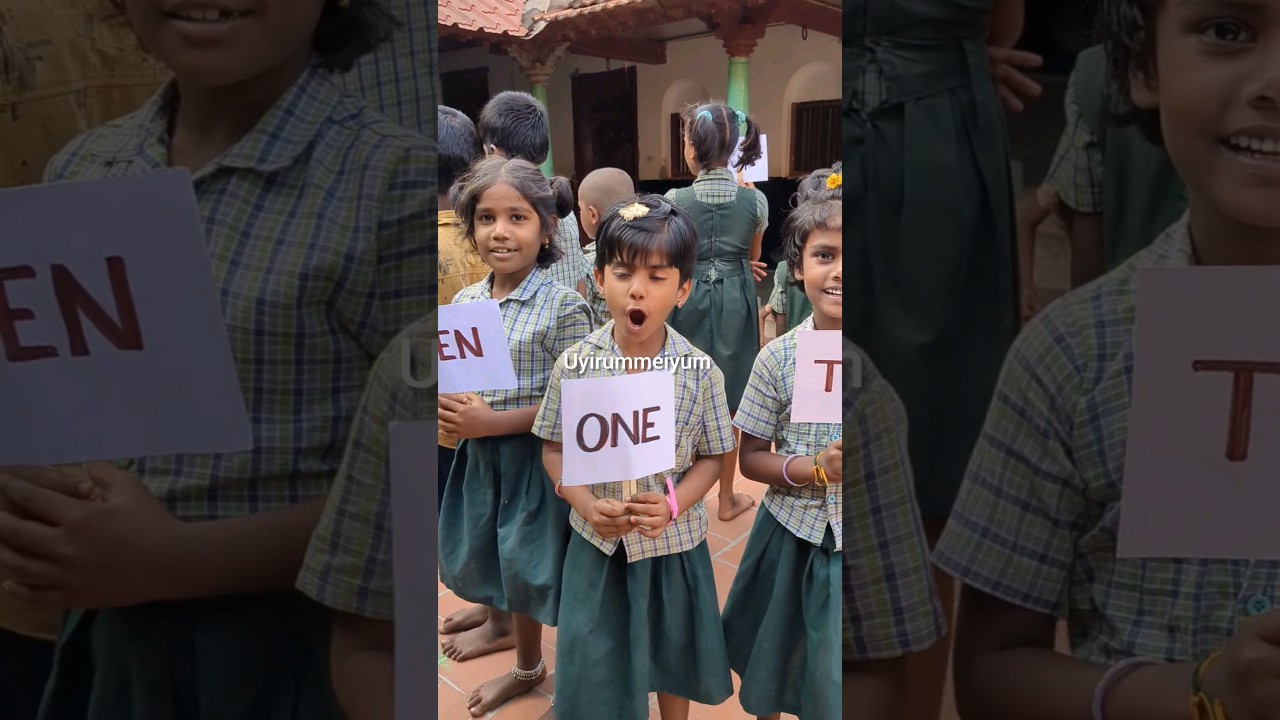 EE/ Number names / 1to 10 #uyirummeiyum #2ndgrade #shortsvideo #numbername1to10 #numbers #names