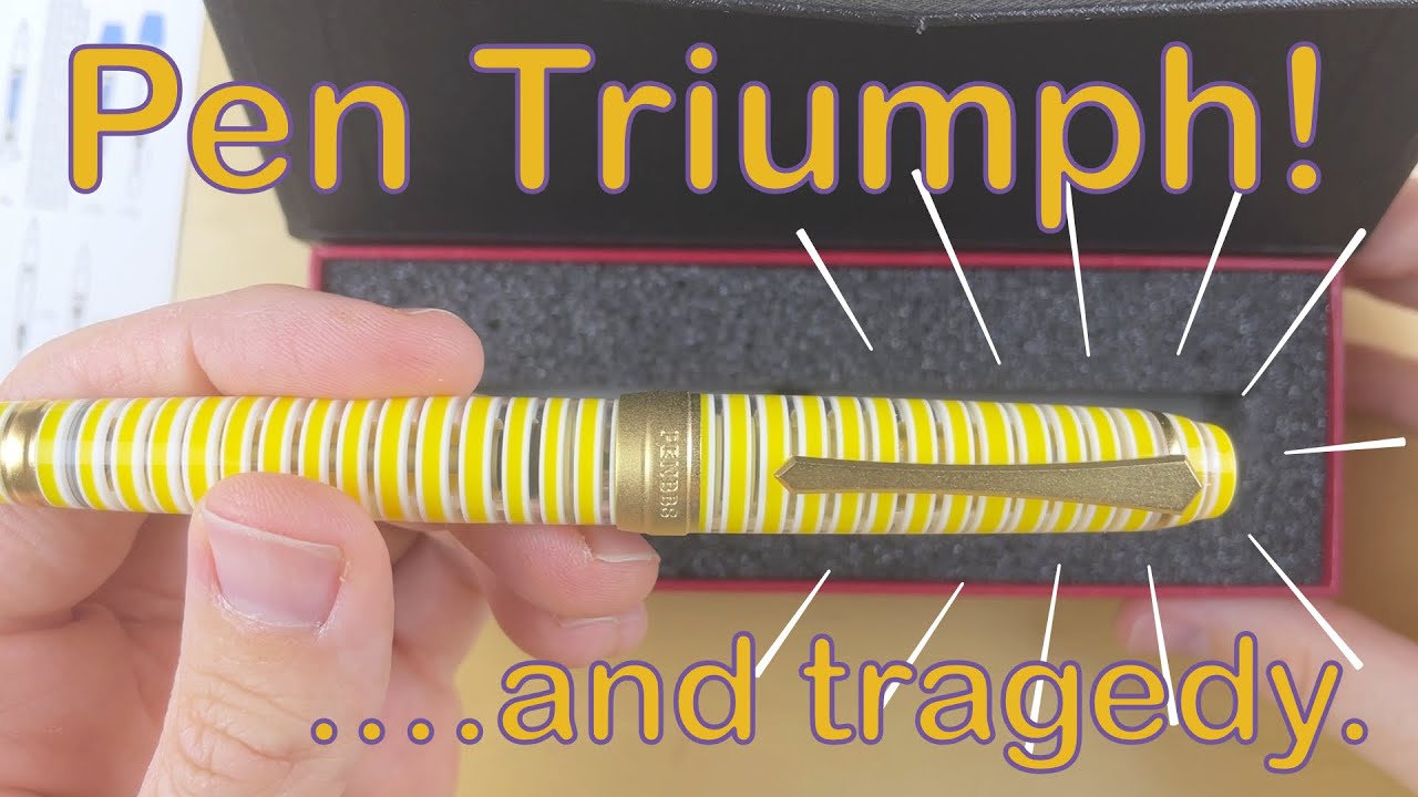 PenBBS 456: Lemon Sandwich Cookie: An artist review and (unfortunately) repair