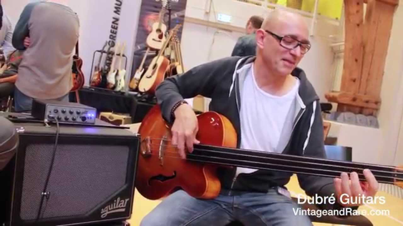 Dubré Guitars / Fretless Bass / Henrik Simonsen / Copenhagen Guitar Show