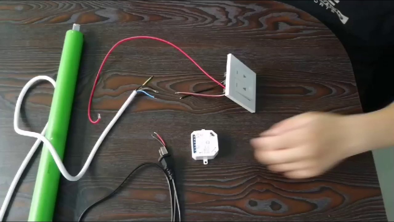 How to install LoraTap Tuya Smart Life Roller Shutter Module SC500W