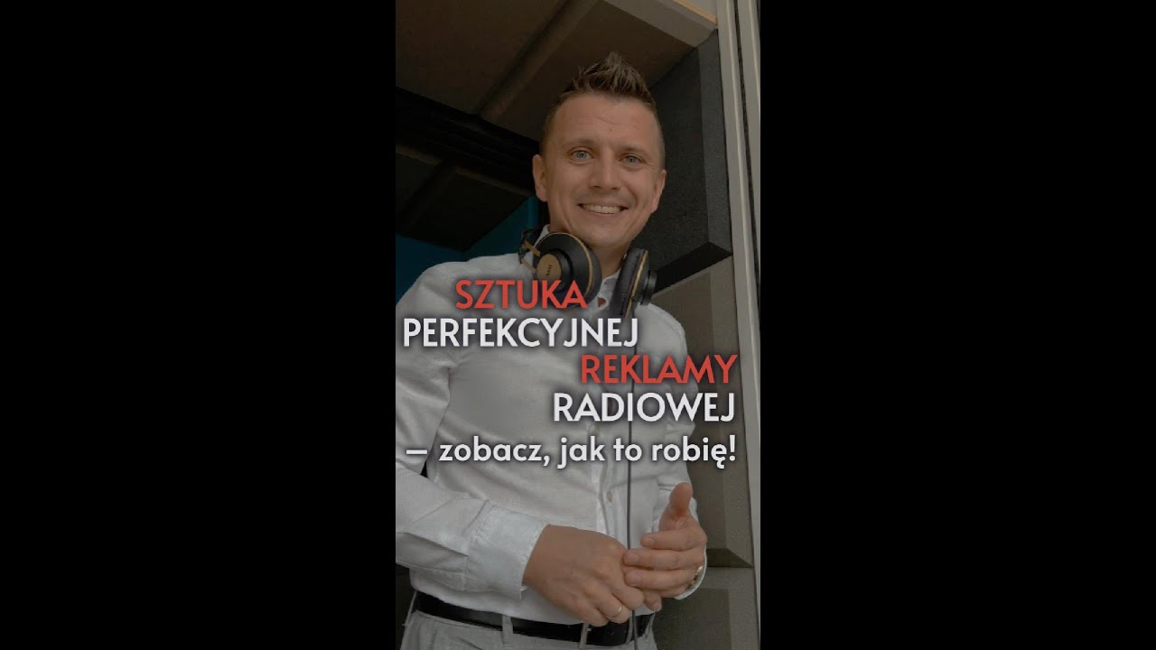 🎙 Sztuka perfekcyjnej reklamy radiowej &ndash; zobacz, jak to robię! 🎙