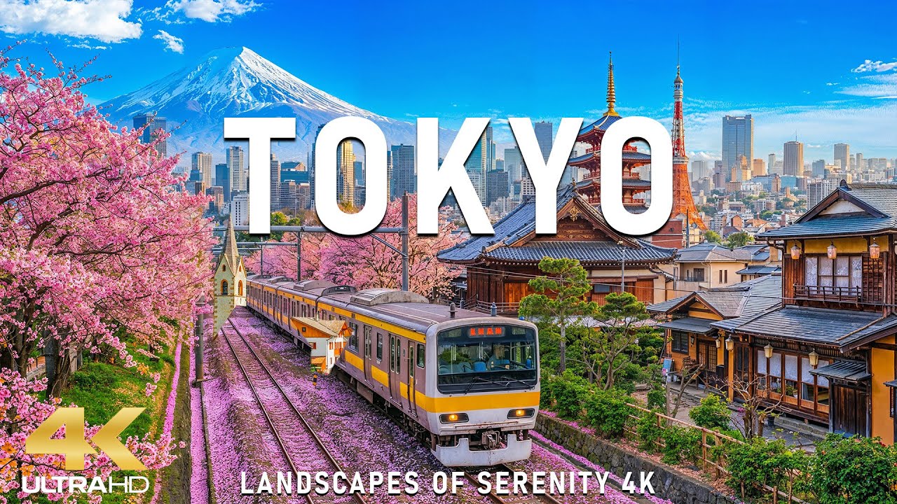 Tokyo, Japan 4K | Cherry Blossoms, Quiet Streets & Modern Japan in Bloom | 4K UHD