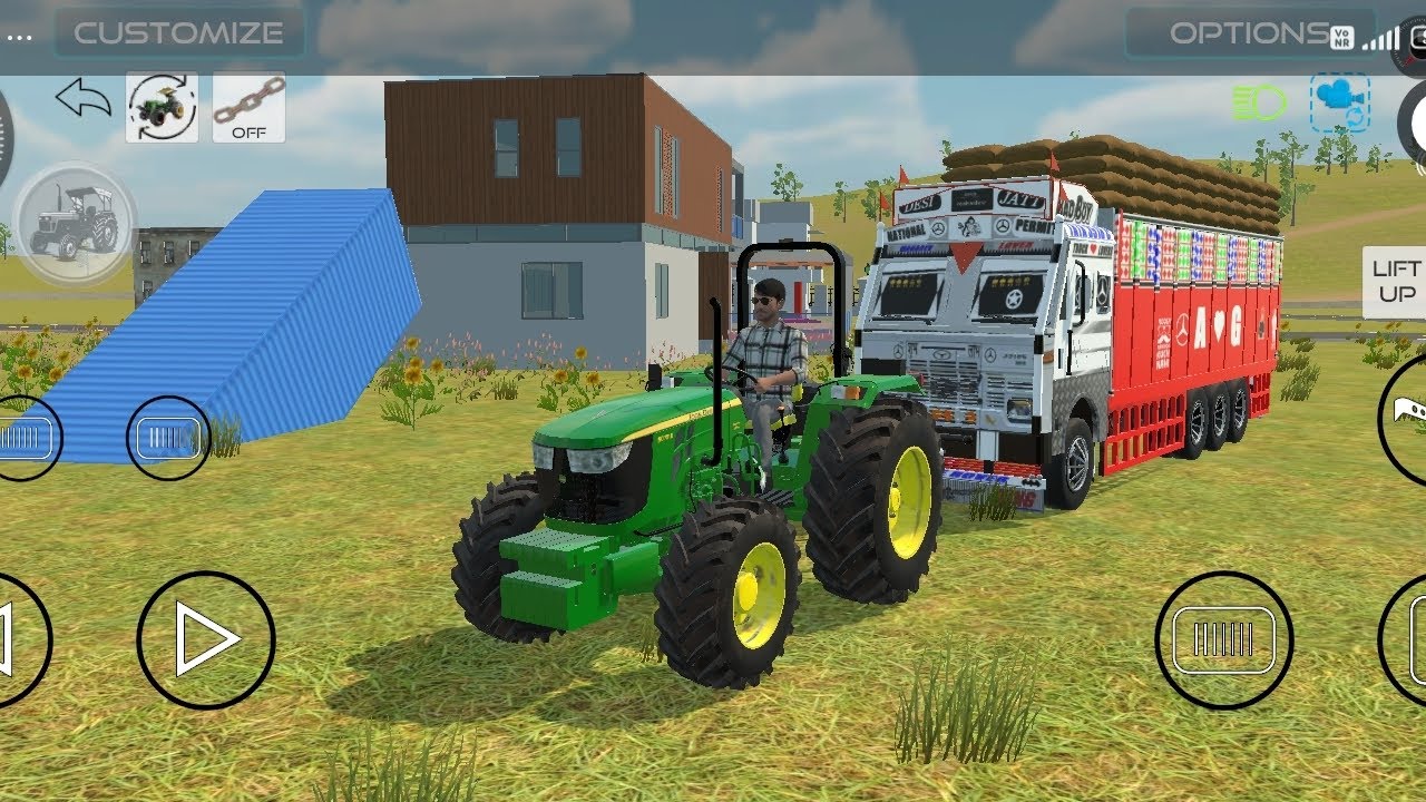Kichad Mein fanse Hue truck ko do tractor se khinch ke bahar nikala